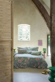Pip Studio dekbedovertrek Viva Las Flores - 155 x 220 cm - Green 320328