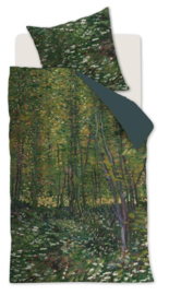 Beddinghouse x Van Gogh dekbedovertrek Museum Trees - 155x220 cm - Green 205949