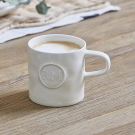 Portofino Mug white M riviera maison 558360