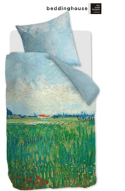 Beddinghouse x Van Gogh Museum dekbedovertrek Field with Poppies - 155x220 cm - Green 220525