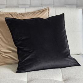 Sierkussen RM Velvet, Zwart, 60x60 cm Riviera Maison 516120