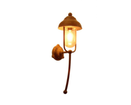 Bogera wall lamp  Brown patina Frezoli L.702.1.100