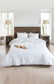 natural Riviera Maison dekbedovertrek Plumeria - 200 x 200/220 cm - Natural 220355