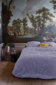 At Home by BeddingHouse dekbedovertrek Easy - 155 x 220 cm - Lila 238319