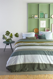 Beddinghouse dekbedovertrek Lennart - 155 x 220 cm - Green 258251