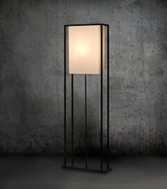 Skansen vloerlamp Mat zwart