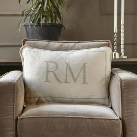 Kussenhoes RM Logo, 45x65 Riviera Maison 551490