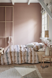 Beddinghouse dekbedovertrek Warm Stripes - 155 x 220 cm - Ochre 249675