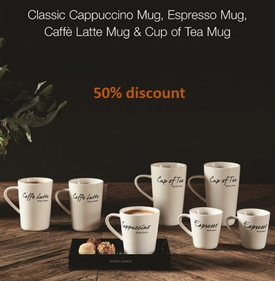 aspect koffer Naar boven Classic Caffè Latte Mug Riviera Maison 260940 | Riviera Maison Servies |  marliving-com