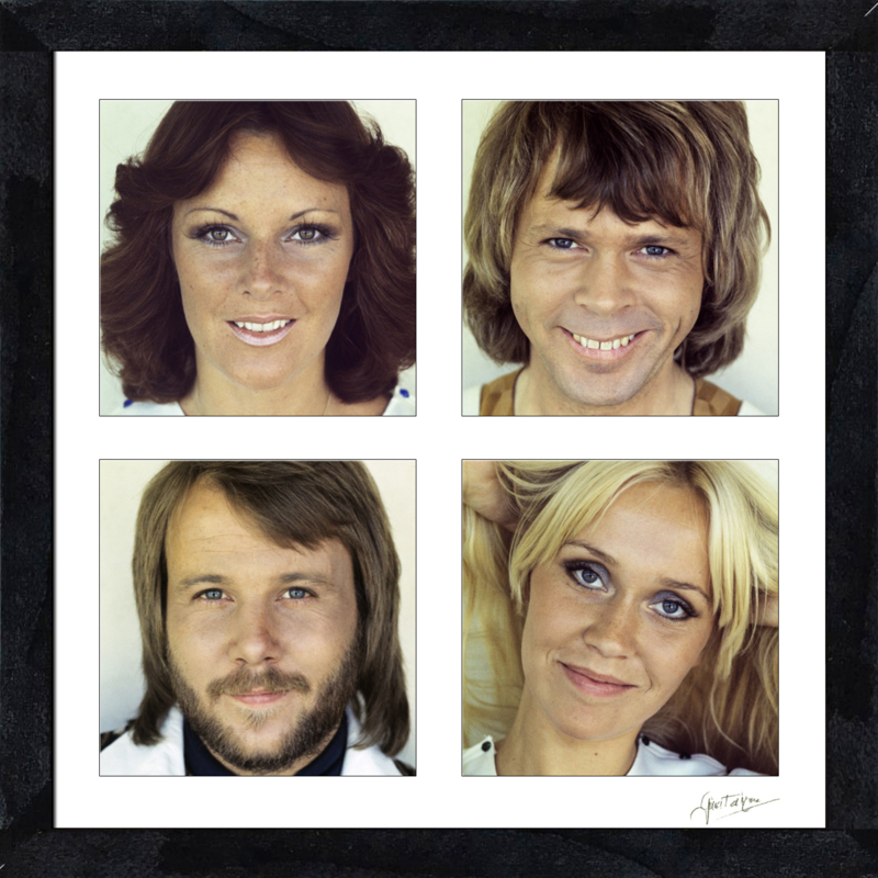 Vierluik ABBA 1975 colour