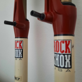 1997 RockShox Judy DH red