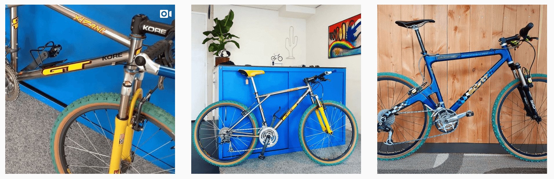 vintage mountain bike frame