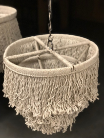 Hanglamp FRINGE macrame small