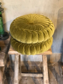 Velvet kussen CEDAR GREEN