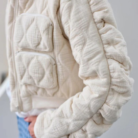 Double gauze Quilt - naturel