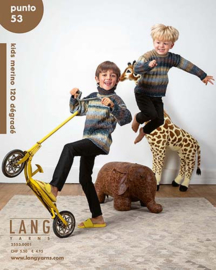 Punto 53, kids merino 120 degrade