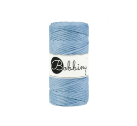 Bobbiny macramé 3mm kleur Baby Blue