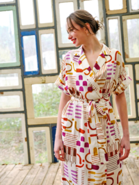 Atelier Jupe - viscose - Small abstract print