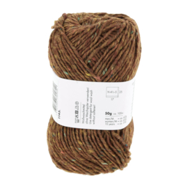 Donegal tweed+, kleur 15 Kupfer