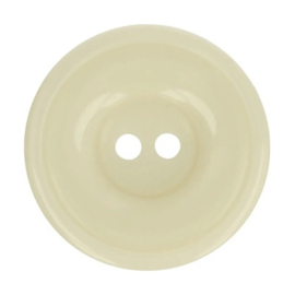 Bottoni Italiani  knoop creme, 12.5mm