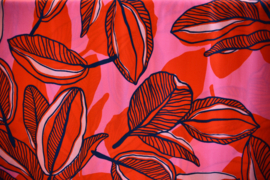 Bittoun - Leaves in pink en red