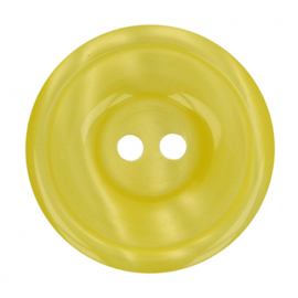 Bottoni Italiani  knoop groen/geel, 12.5mm