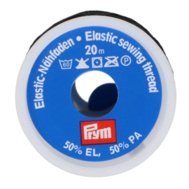 Prym Elastisch naaigaren 0.5 wit