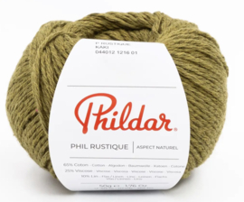 Phildar Phil Rustique, kleur Kaki