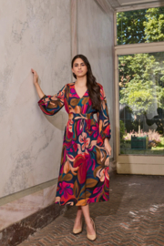 Atelier Jupe - Large warm flower print