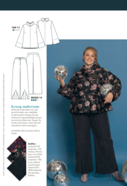 Editex- knipmode zwarte jeans