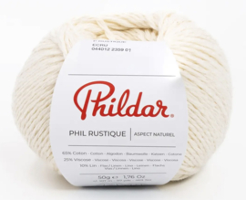 Phildar Phil Rustique, kleur Ecru