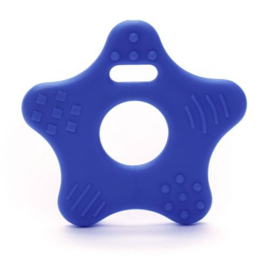 Durable bijtring Ster, blauw