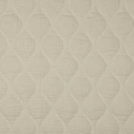 Double gauze Quilt - naturel