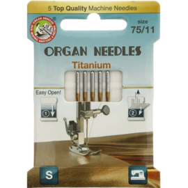 Organ Needles eco pack Titanium 75/11