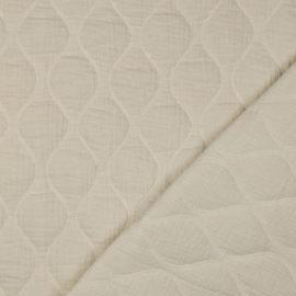 Double gauze Quilt - naturel