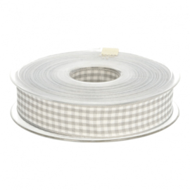 lint ruit pepita 20mm, grijs