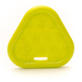 Durable bijtring Triangel, lime groen