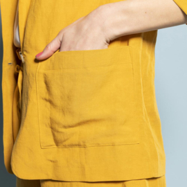 Bittoun - LMV - linnen/viscose blend - geel