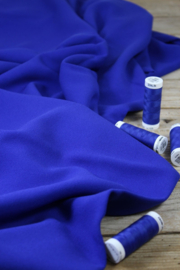 Eglantine & Zoe - Crepe de viscose - Blue Royal