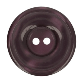 Bottoni Italiani  knoop paars, 12.5mm