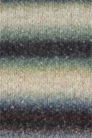 LangYarns Galaxy, kleur 6 zwart-groen-beige