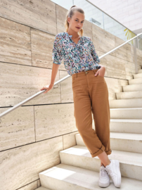 Atelier Jupe - Off white viscose with small paint print