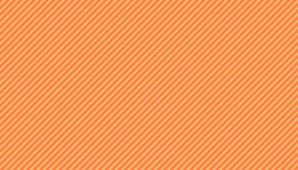 Makower - Andover oranje streep