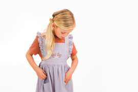 See You At Six Linnen / viscose  blend kleur Orchidee