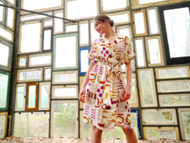Atelier Jupe - viscose - Small abstract print