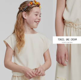 Lotte Martens - Tencel - uni cream (coupon 1.45m)