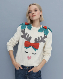 Phildar dames kersttrui patroon