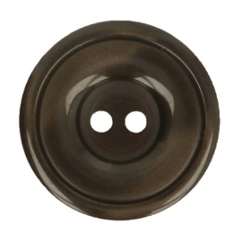 Bottoni Italiani  knoop bruin, 12.5mm