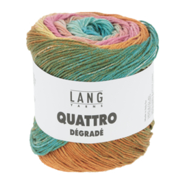 Lang Yarns Quattro dégradé, kleur 6