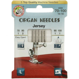 Organ Needles eco pack Jersey 70-100